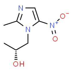 ChemSpider 2D Image | (R)-secnidazole | C7H11N3O3