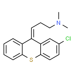 ChemSpider 2D Image | Chlorprothixene | C18H18ClNS