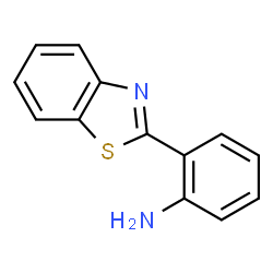 ChemSpider 2D Image | 2-(Benzothiazol-2-yl)aniline | C13H10N2S