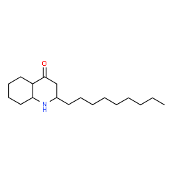 ChemSpider 2D Image | 2-Nonyloctahydro-4(1H)-quinolinone | C18H33NO