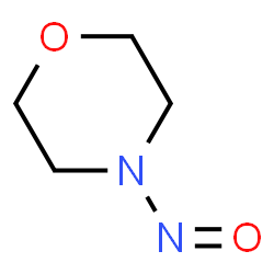 ChemSpider 2D Image | NITROSOMORPHOLINE | C4H8N2O2