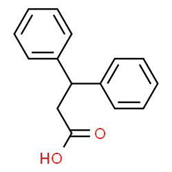 ChemSpider 2D Image | diphenylpropionic acid | C15H14O2