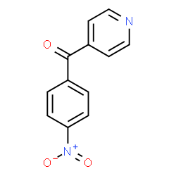 ChemSpider 2D Image | (4-Nitrophenyl)-4-pyridinylmethanone | C12H8N2O3