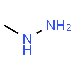 ChemSpider 2D Image | monomethylhydrazine | CH6N2