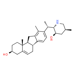 ChemSpider 2D Image | Veratramine | C27H39NO2
