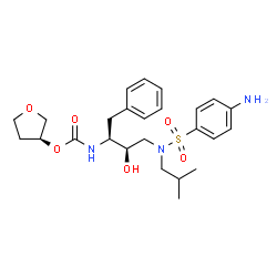 ChemSpider 2D Image | Amprenavir | C25H35N3O6S