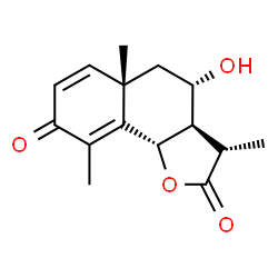 ChemSpider 2D Image | Artemisin | C15H18O4