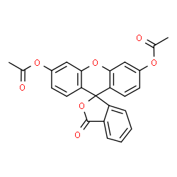 ChemSpider 2D Image | Diacetylfluorescein | C24H16O7