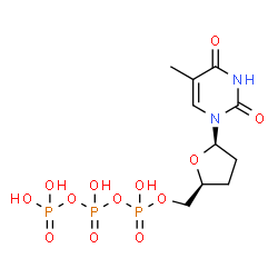 ChemSpider 2D Image | ddTTP | C10H17N2O13P3