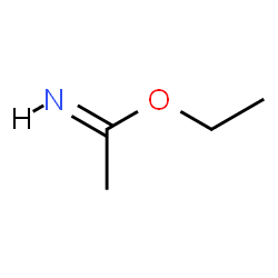 ChemSpider 2D Image | Ethyl (1E)-ethanimidate | C4H9NO