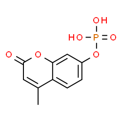 ChemSpider 2D Image | 4-Methylumbelliferyl Phosphate | C10H9O6P