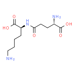 ChemSpider 2D Image | L-Î³-Glutamyl-L-lysine | C11H21N3O5