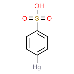 ChemSpider 2D Image | (4-sulfophenyl)mercury | C6H5HgO3S