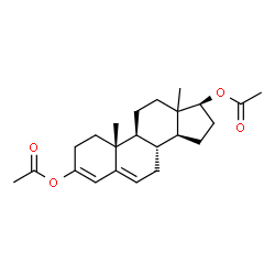 ChemSpider 2D Image | (13xi,17beta)-Androsta-3,5-diene-3,17-diyl diacetate | C23H32O4