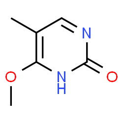 ChemSpider 2D Image | O(4)-methylthymine | C6H8N2O2