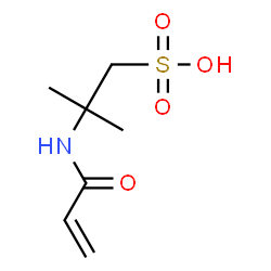 ChemSpider 2D Image | 2-Acrylamido-2-methyl-1-propane sulfonic acid | C7H13NO4S