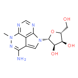 ChemSpider 2D Image | triciribine | C13H16N6O4