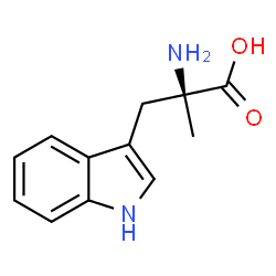 ChemSpider 2D Image | a-methyl-L-tryptophan | C12H14N2O2