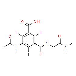 ChemSpider 2D Image | ioglicic acid | C13H12I3N3O5