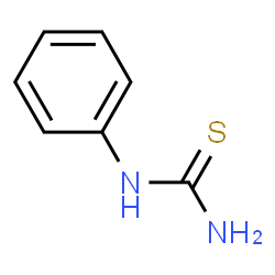 ChemSpider 2D Image | Phenylthiocarbamide | C7H8N2S