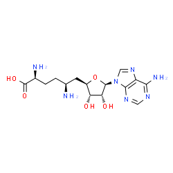 ChemSpider 2D Image | Sinefungin | C15H23N7O5