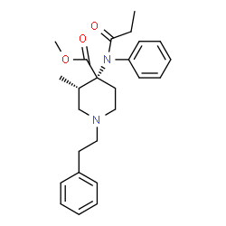 ChemSpider 2D Image | Lofentanil | C25H32N2O3
