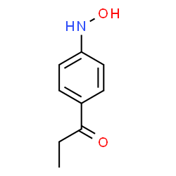 ChemSpider 2D Image | 1-[4-(Hydroxyamino)phenyl]-1-propanone | C9H11NO2