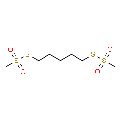 ChemSpider 2D Image | 1,5-Pentanediyl Bismethanethiosulfonate | C7H16O4S4