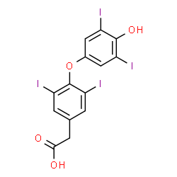 ChemSpider 2D Image | TETRAC | C14H8I4O4