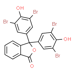 ChemSpider 2D Image | Tetrabromophenolphthalein | C20H10Br4O4