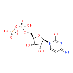 ChemSpider 2D Image | Cytidine diphosphate | C9H15N3O11P2