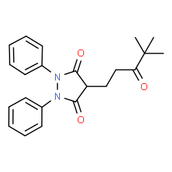 ChemSpider 2D Image | tribuzone | C22H24N2O3