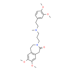 ChemSpider 2D Image | Zatebradine | C26H36N2O5