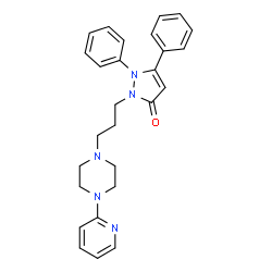 ChemSpider 2D Image | revenast | C27H29N5O