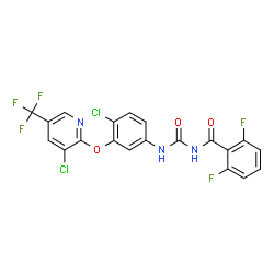 ChemSpider 2D Image | fluazuron | C20H10Cl2F5N3O3