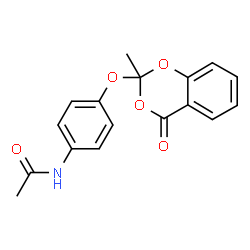 ChemSpider 2D Image | Parcetasal | C17H15NO5
