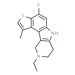 ChemSpider 2D Image | tiflucarbine | C16H17FN2S
