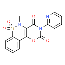 ChemSpider 2D Image | Droxicam | C16H11N3O5S