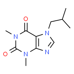ChemSpider 2D Image | isbufylline | C11H16N4O2