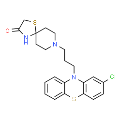 ChemSpider 2D Image | spiclomazine | C22H24ClN3OS2