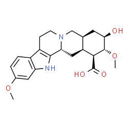 ChemSpider 2D Image | Reserpic Acid | C22H28N2O5