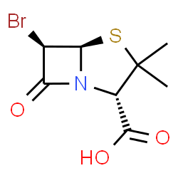 ChemSpider 2D Image | brobactam | C8H10BrNO3S