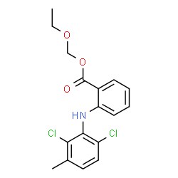 ChemSpider 2D Image | terofenamate | C17H17Cl2NO3