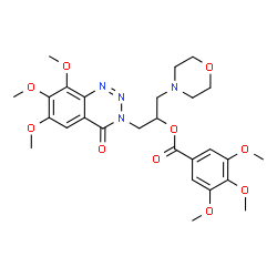 ChemSpider 2D Image | razinodil | C27H34N4O10