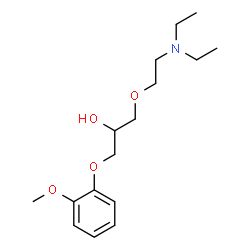 ChemSpider 2D Image | Guafecainol | C16H27NO4