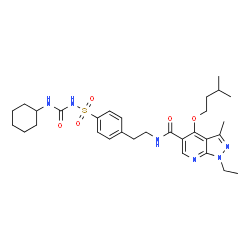 ChemSpider 2D Image | Glicaramide | C30H42N6O5S