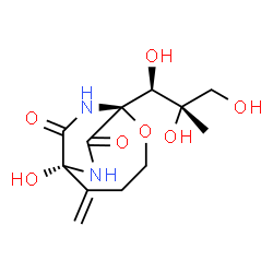 ChemSpider 2D Image | Bicyclomycin | C12H18N2O7