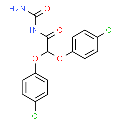 ChemSpider 2D Image | urefibrate | C15H12Cl2N2O4
