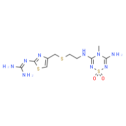 ChemSpider 2D Image | tuvatidine | C10H17N9O2S3