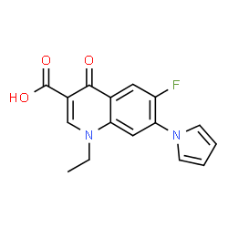 ChemSpider 2D Image | irloxacin | C16H13FN2O3